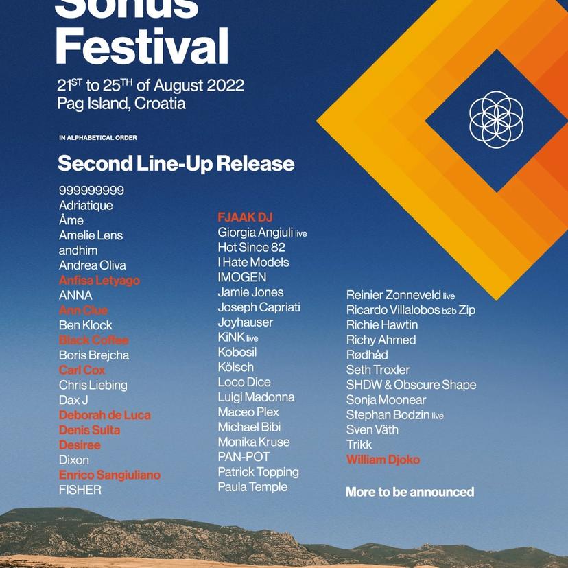 Sonus Festival 2023 event artwork