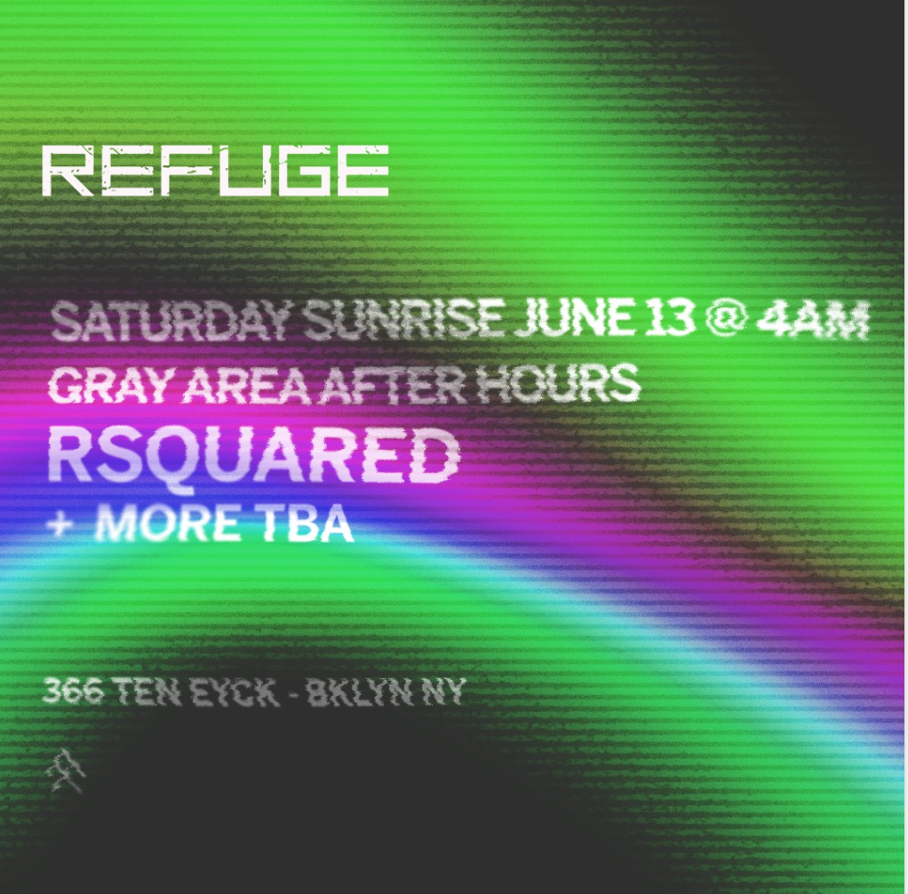 Sunrise Afterhours with Rsquared + More TBA event artwork