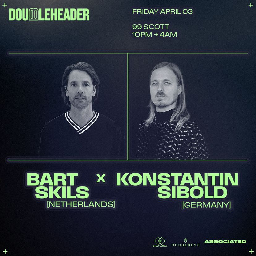 Doubleheader: Konstantin Sibold x Bart Skils event artwork