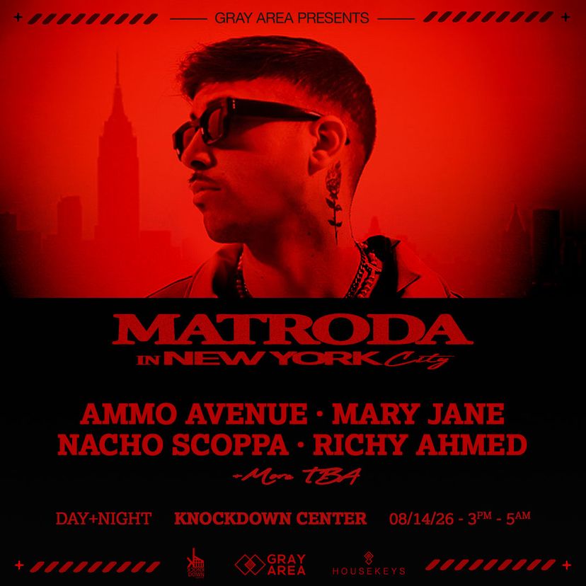 Matroda Day+Night with Richey Ahmed & Guests event artwork