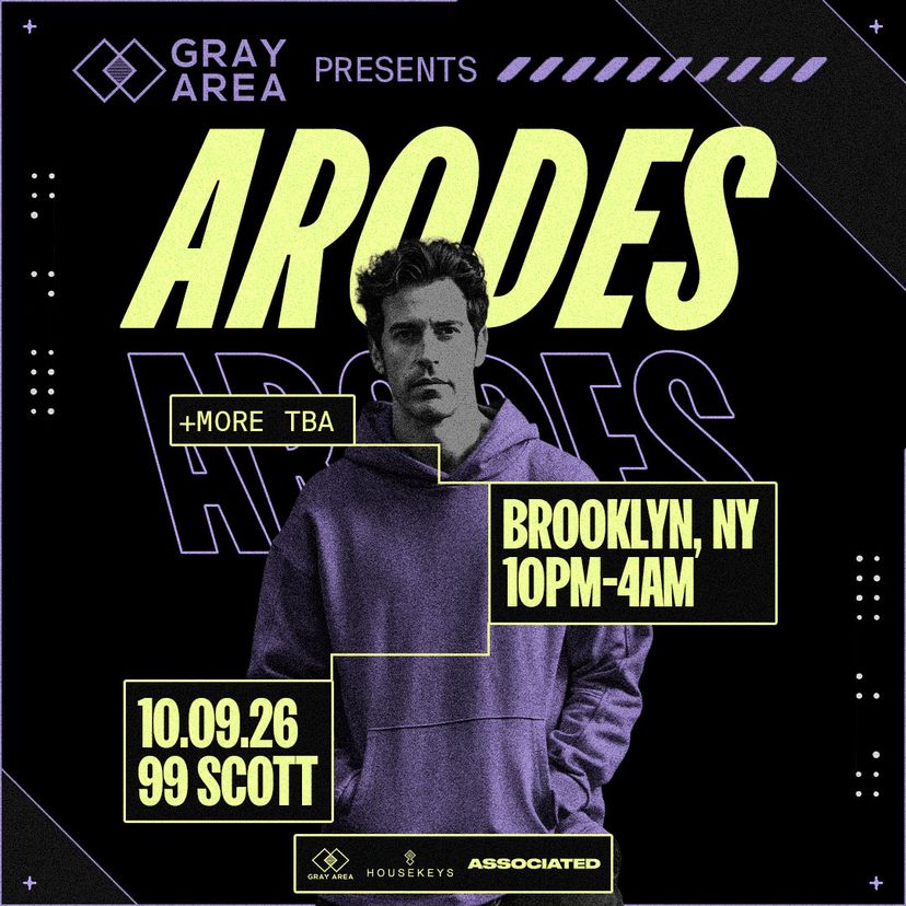 Arodes & Guests event artwork
