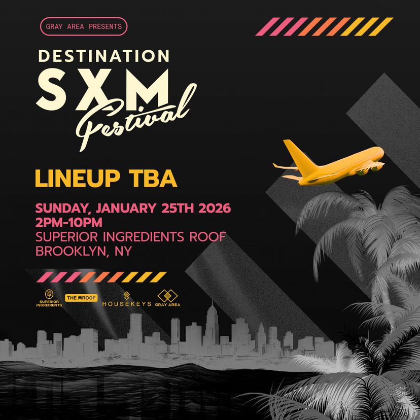 Destination SXM Festival event artwork