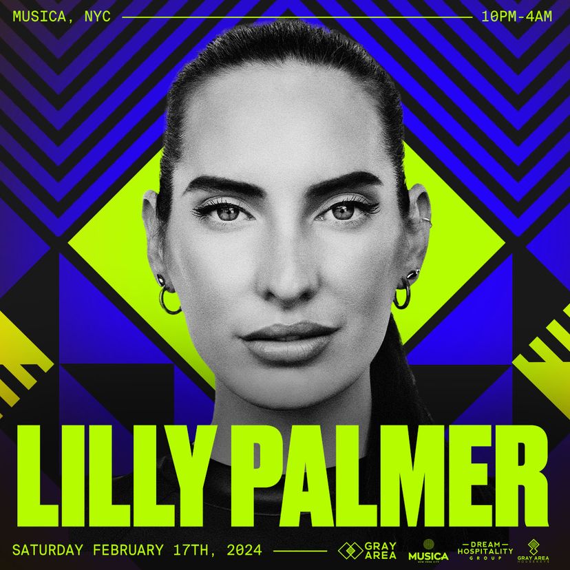 Lilly Palmer & Guests event artwork