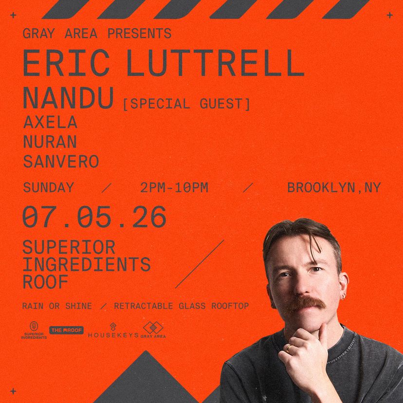 Eric Lutrell with Nandu & Guests event artwork