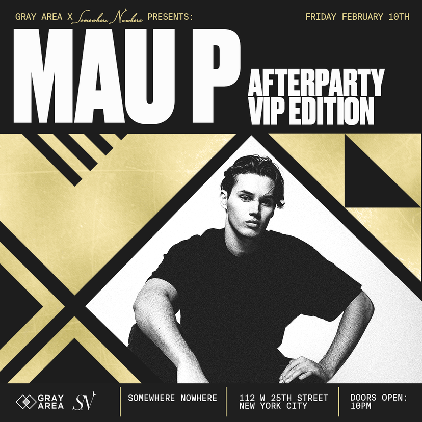 Mau P Afterparty VIP Edition event artwork