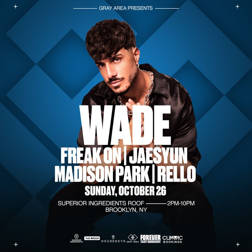 Wade & Guests event artwork