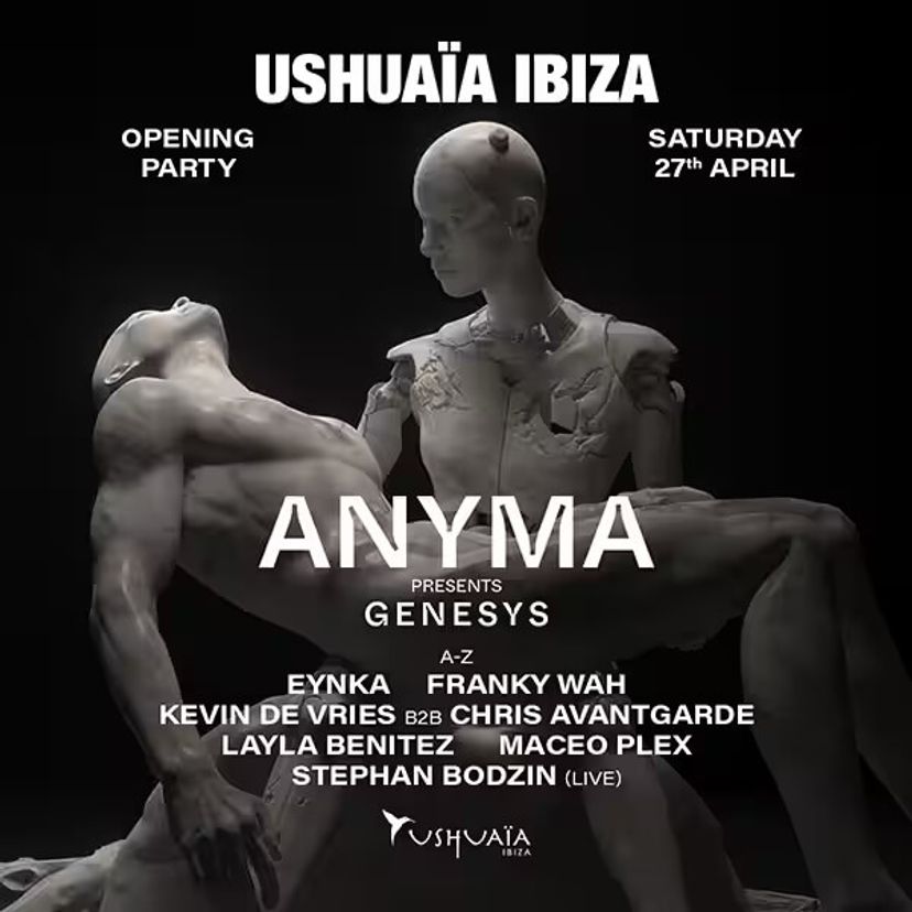 Ushuaïa Ibiza Opening Party event artwork