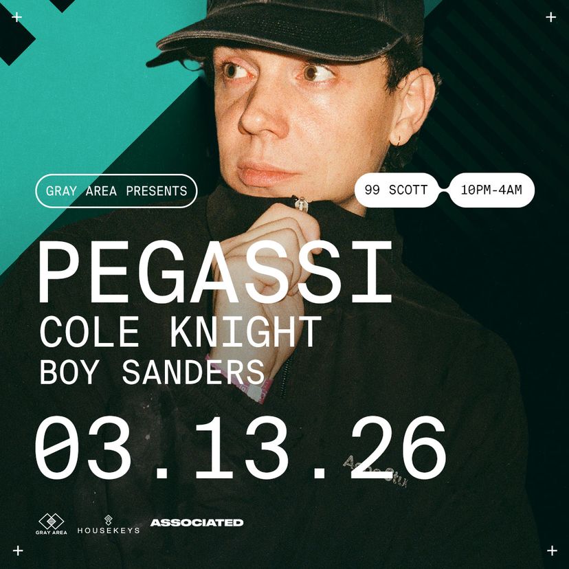 Pegassi with Cole Knight event artwork