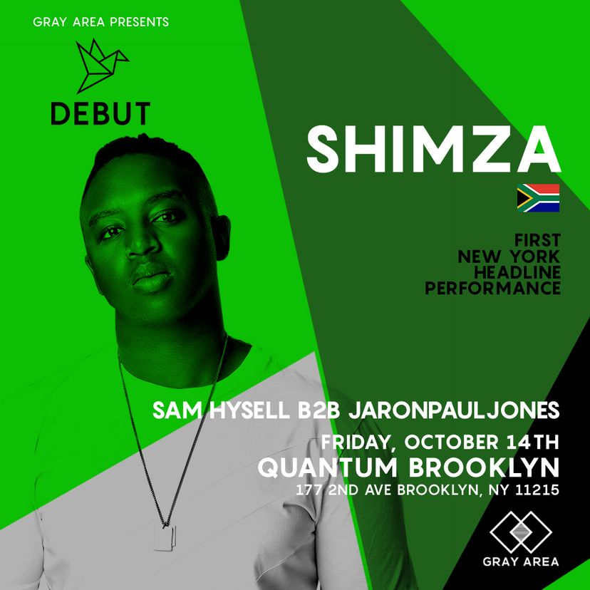 Debut: Shimza First New York Headline Performance event artwork