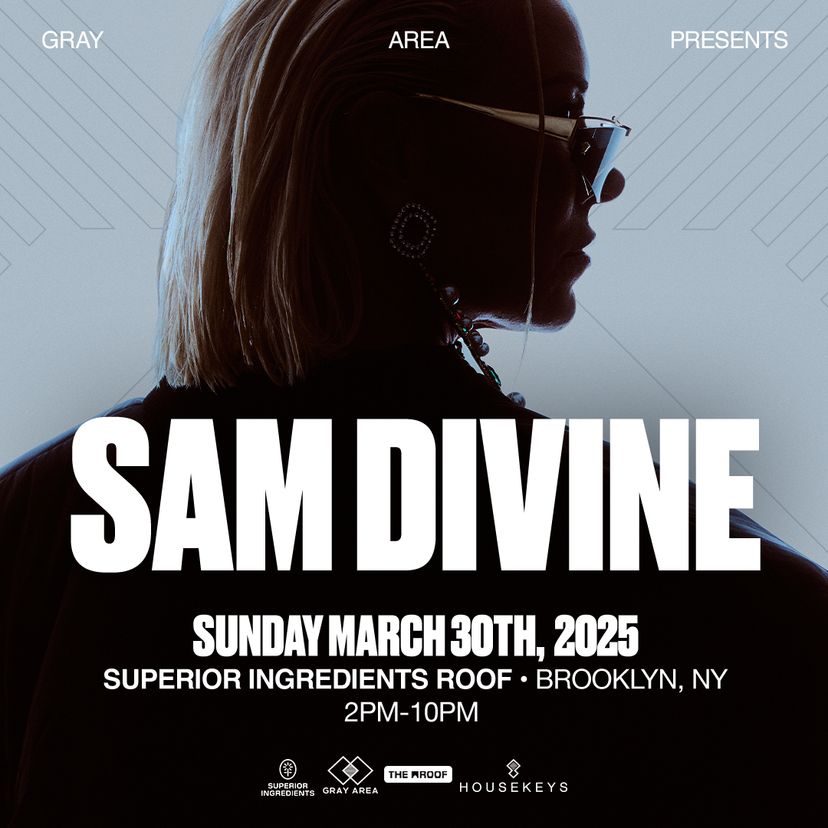 Sam Divine event artwork