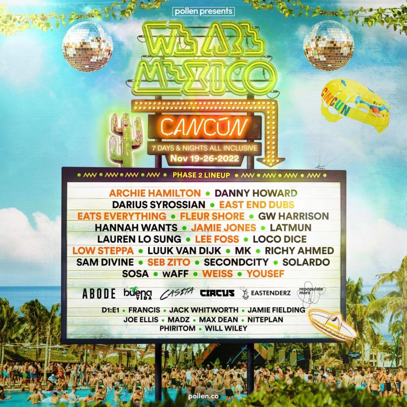 We Are FSTVL Mexico (Cancelled) event artwork