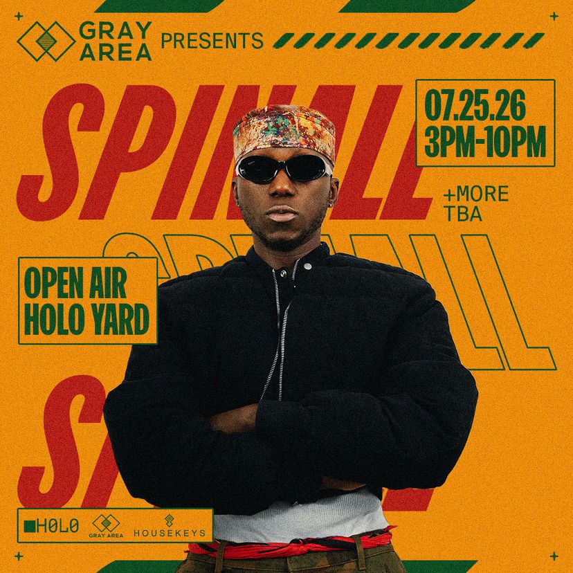 Spinall & Guests Open-Air event artwork