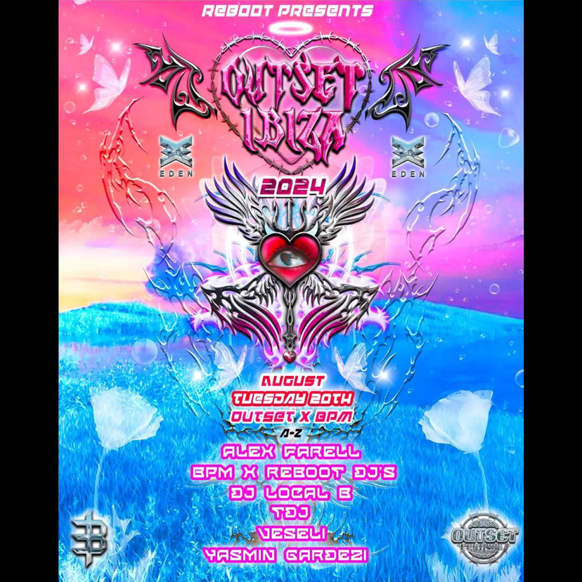 Outset Ibiza Week 12 BPM event artwork