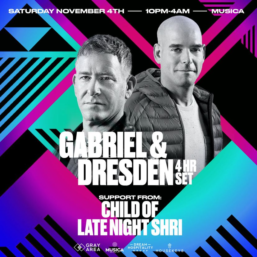 Gabriel & Dresden [5 Hr Set] + Guests event artwork