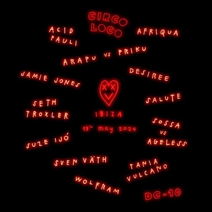 Circoloco Week 3 event artwork