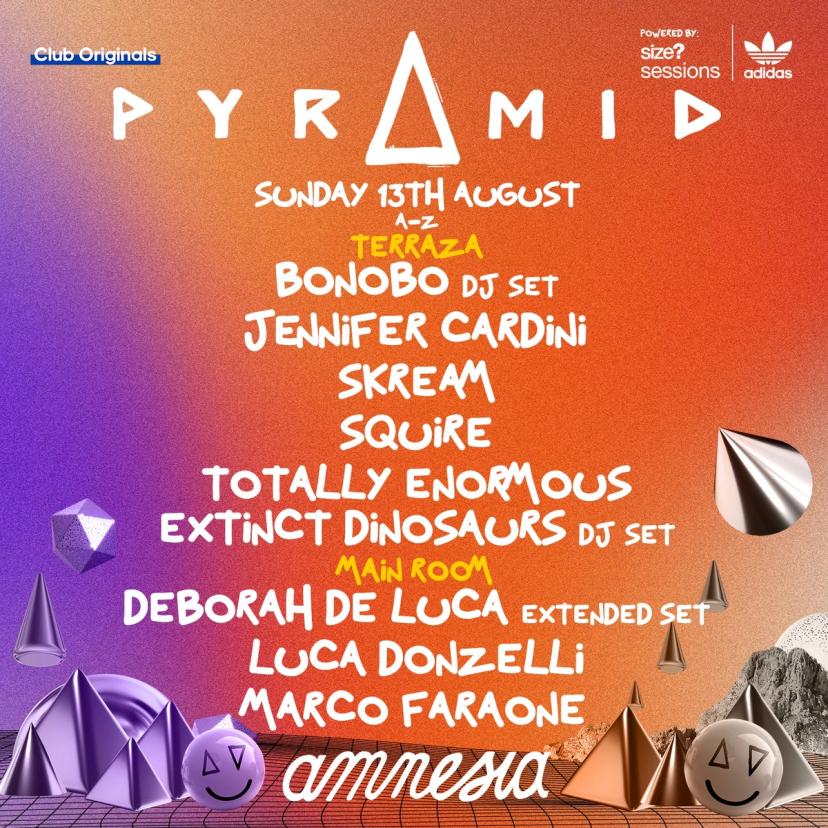Pyramid event artwork