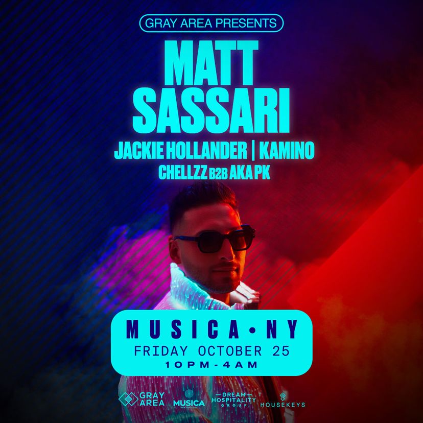 Matt Sassari [Halloween Weekend] w. Kamino & Chellz b2b AKA PK event artwork