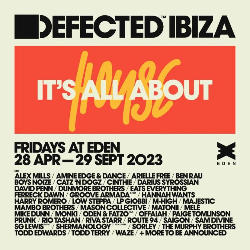 Defected Closing Party event artwork