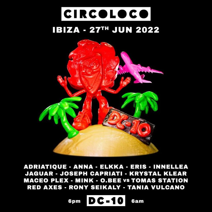 Circoloco event artwork