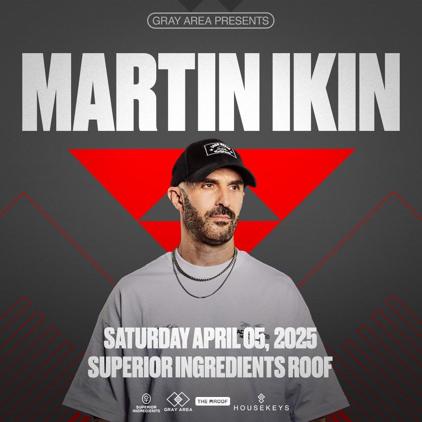 Martin Ikin & Guests event artwork