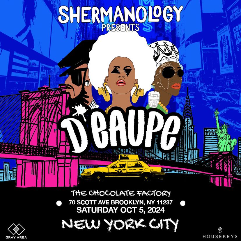 Shermanology Presents D'EAUPE event artwork