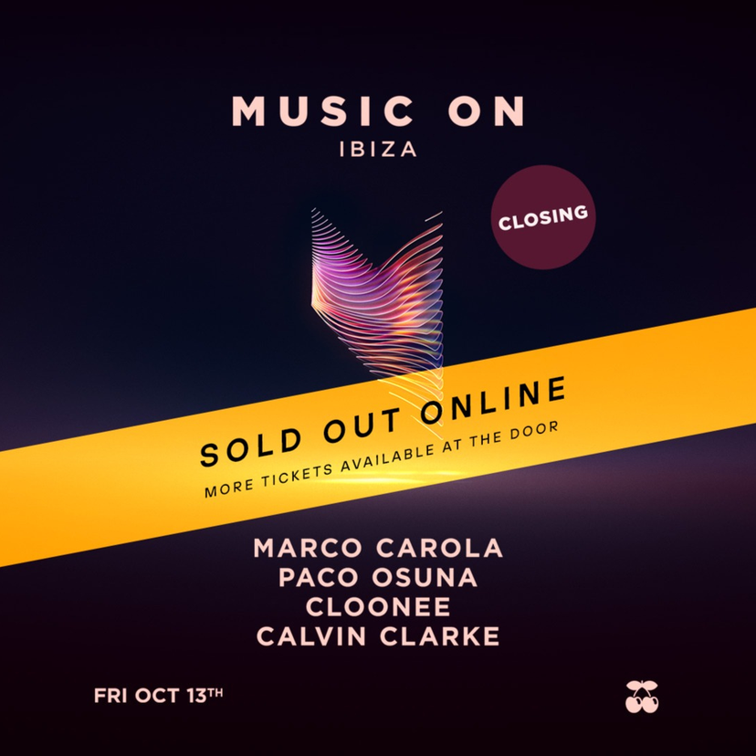 Music On Closing Party 2023 event artwork