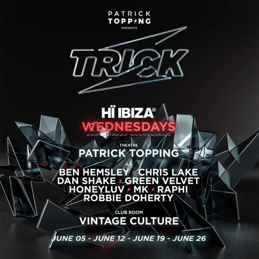Patrick Topping Presents Trick Week 3 event artwork