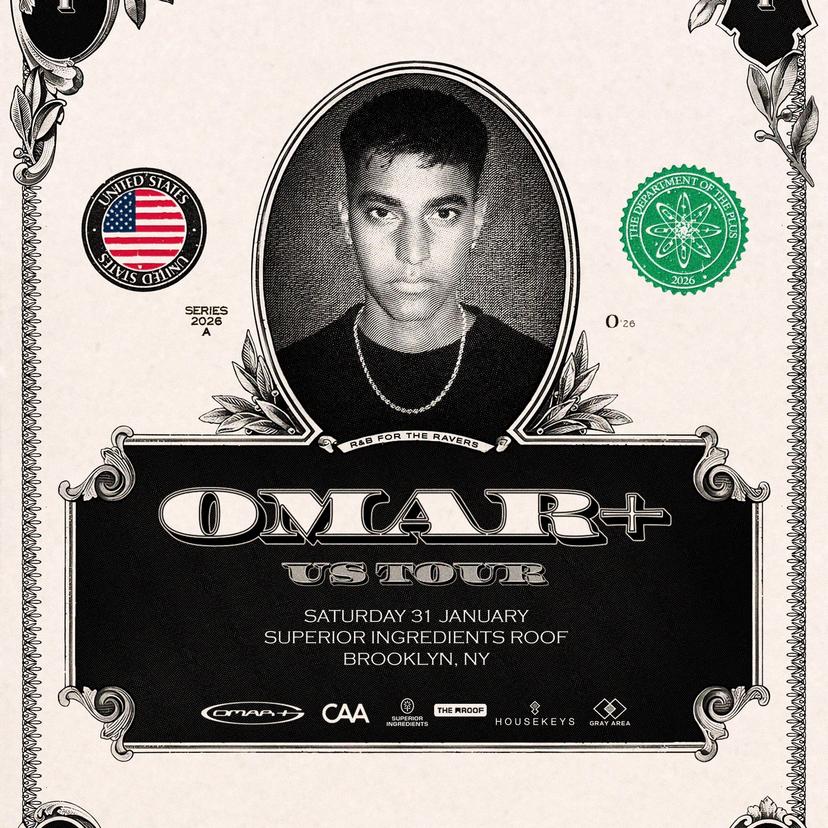Debut: Omar + First New York Performance event artwork