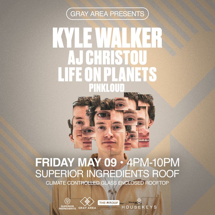 Kyle Walker w. AJ Christou & Life on Planets event artwork