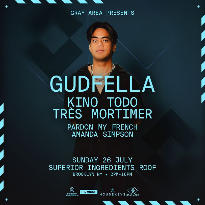 GUDFELLA with Très Mortimer, Kino Todo & Guests event artwork
