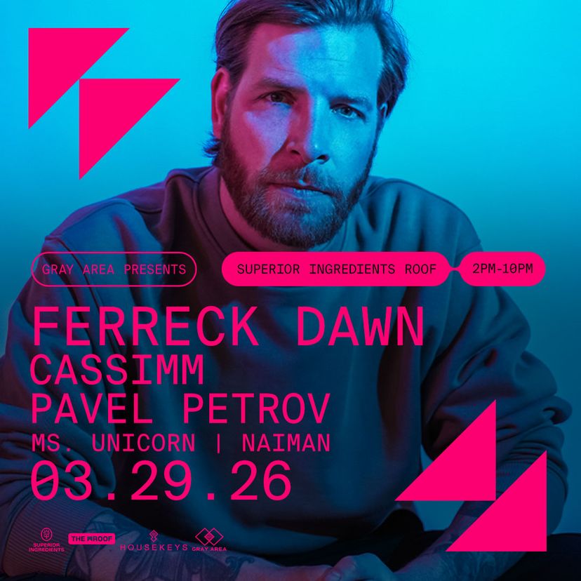 Ferreck Dawn with CASSIMM event artwork