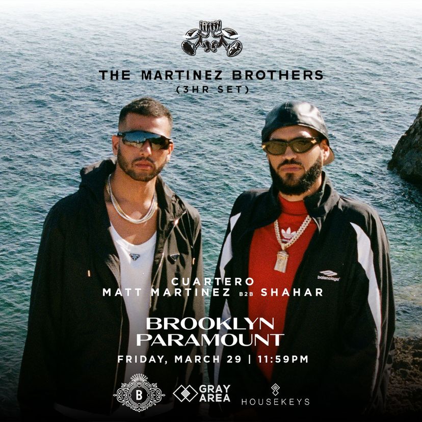 The Martinez Brothers [3-Hour Set] & Guests event artwork