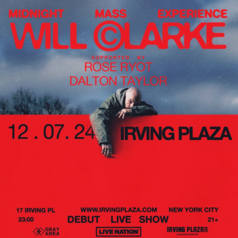 Will Clarke Debuts 'Midnight Mass' Live Show event artwork