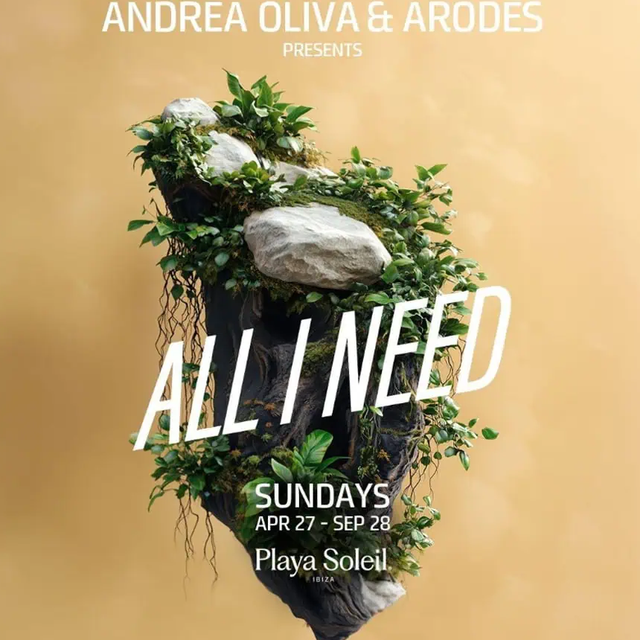 All I Need event artwork