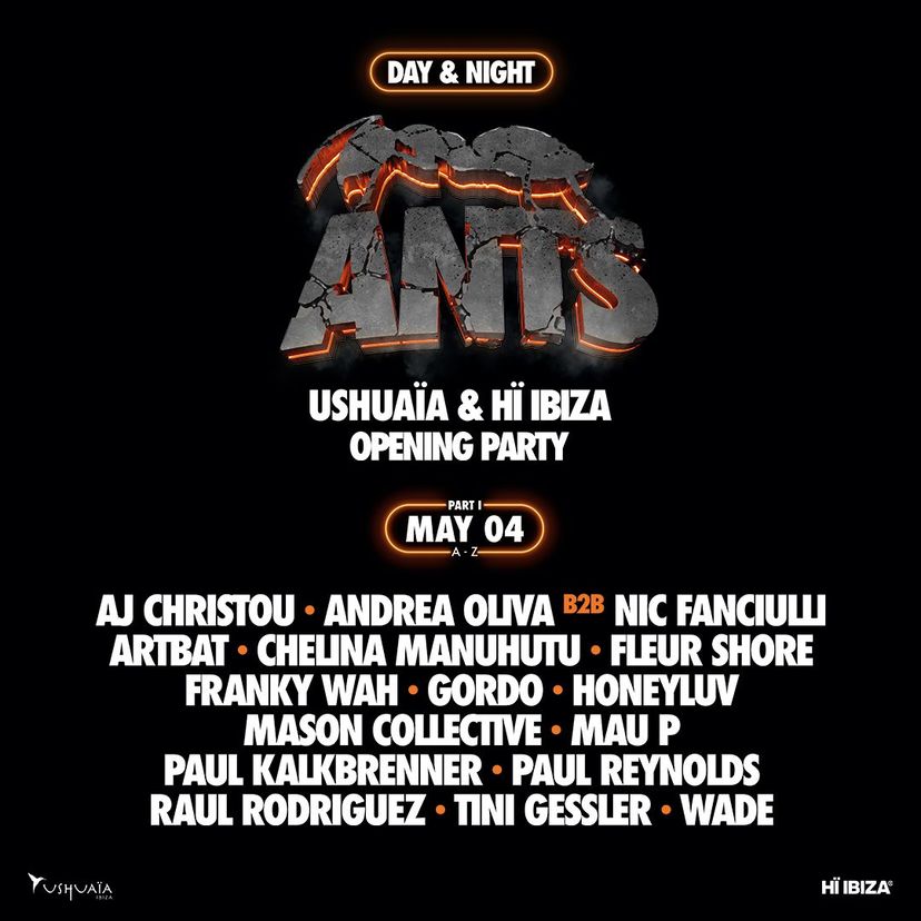 ANTS Opening Party Part I event artwork