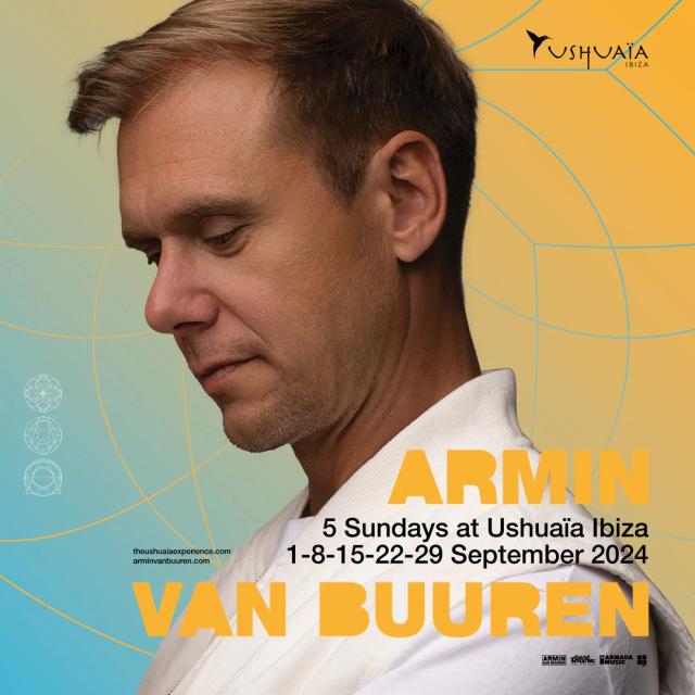 Armin Van Buuren event artwork