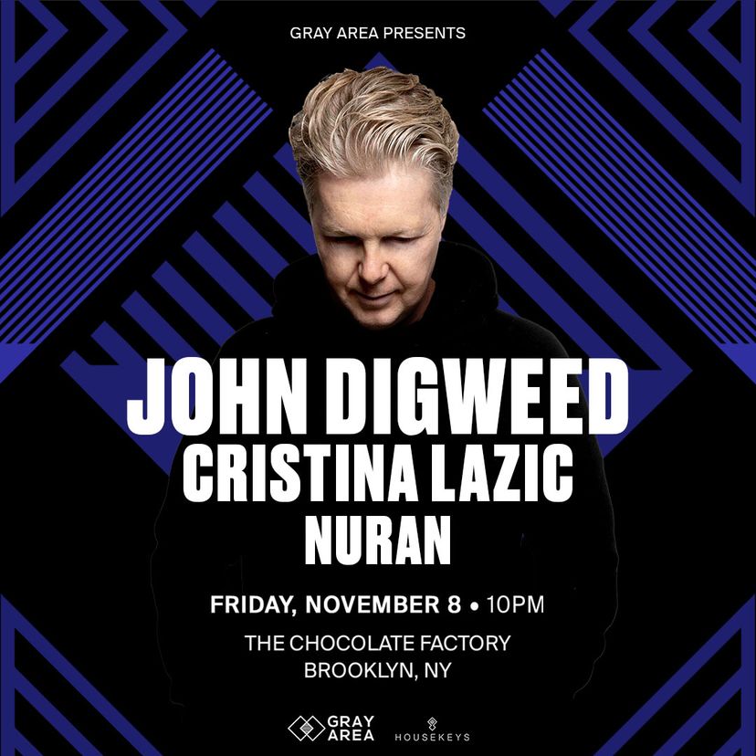 John Digweed & Guests event artwork