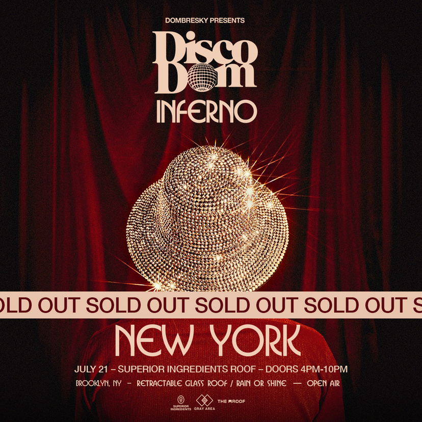 Dombresky Presents Disco Dom Open-Air event artwork
