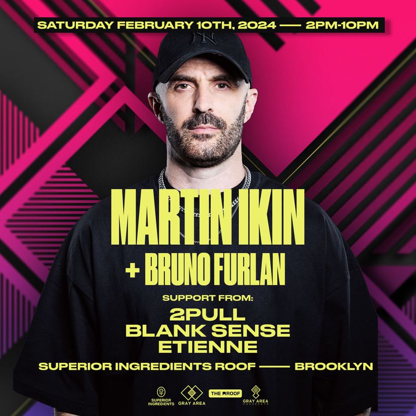 Martin Ikin w. Bruno Furlan & Guests event artwork