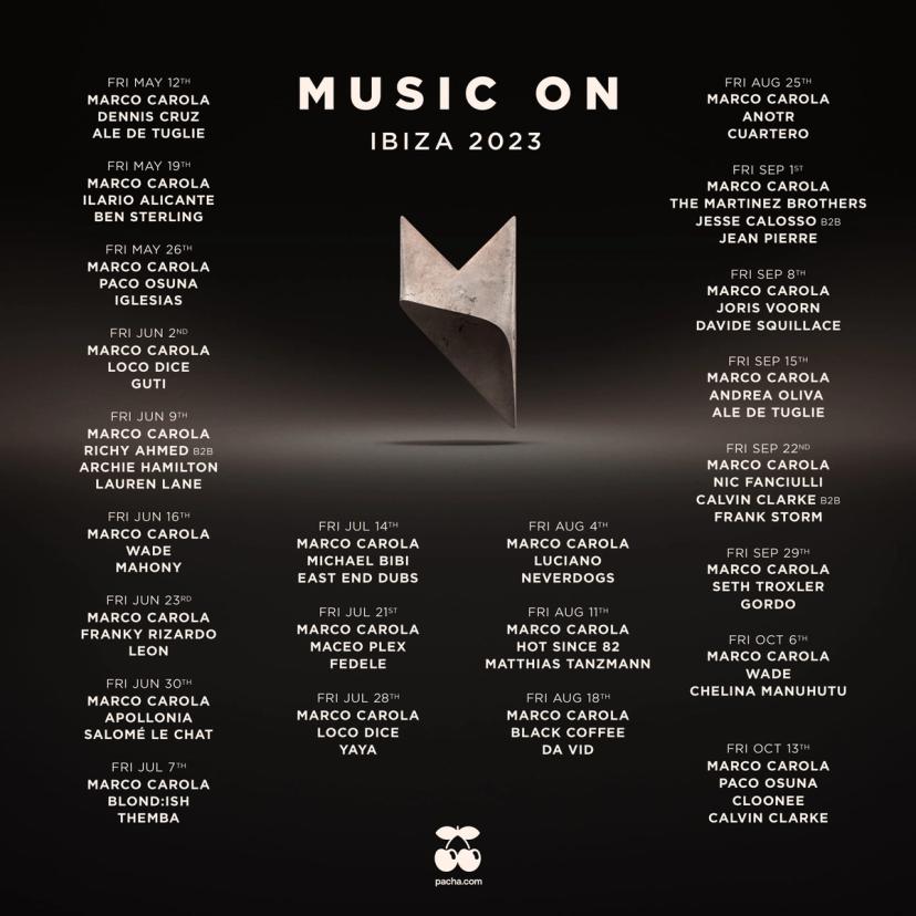 Music On event artwork