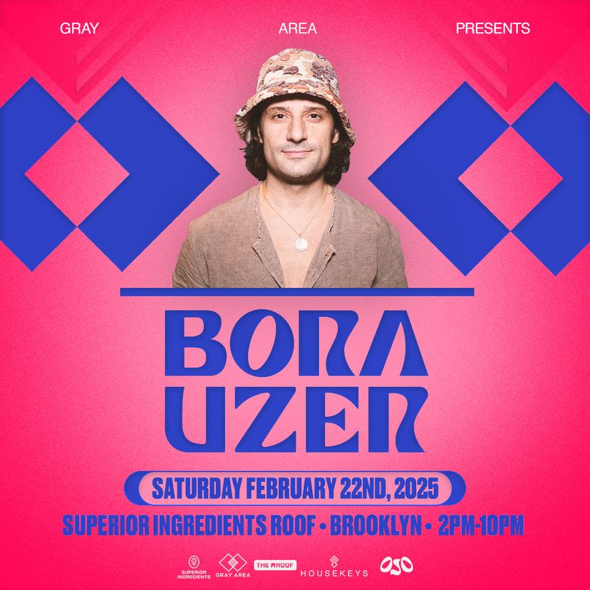 Bora Uzer on The Roof [New York Headline Debut] event artwork