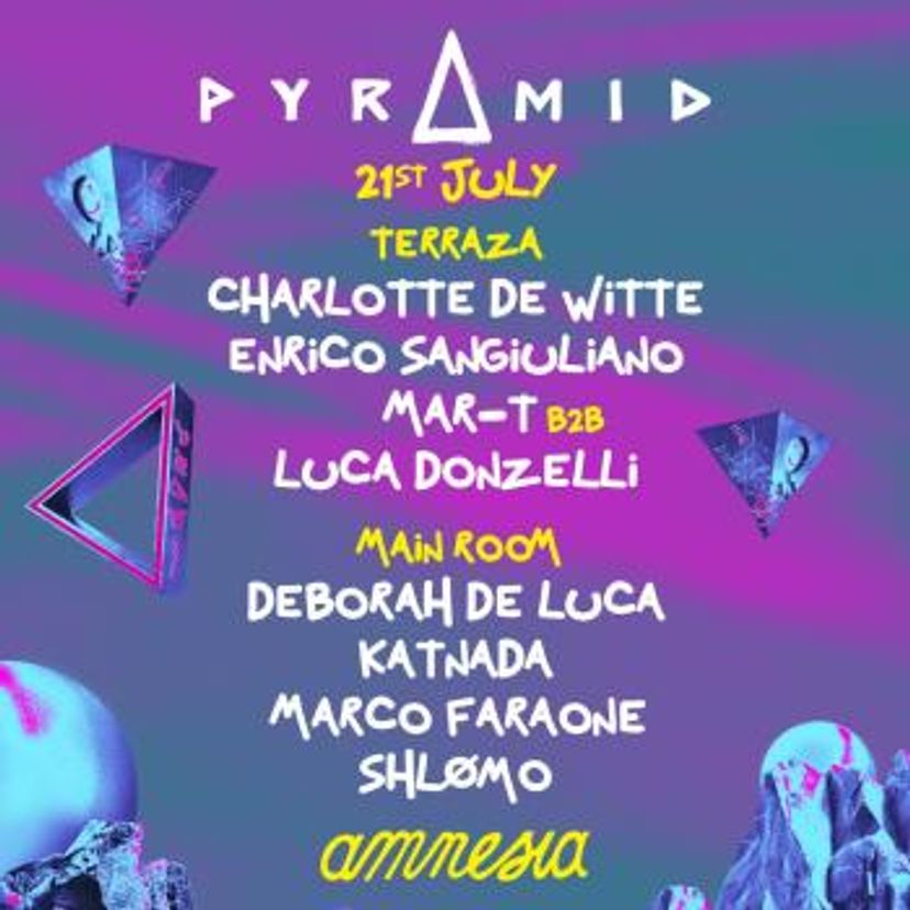 Pyramid Week 7 event artwork