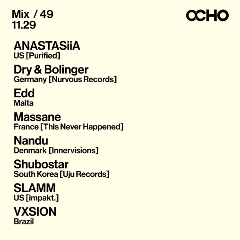 OCHO Episode #49 event artwork