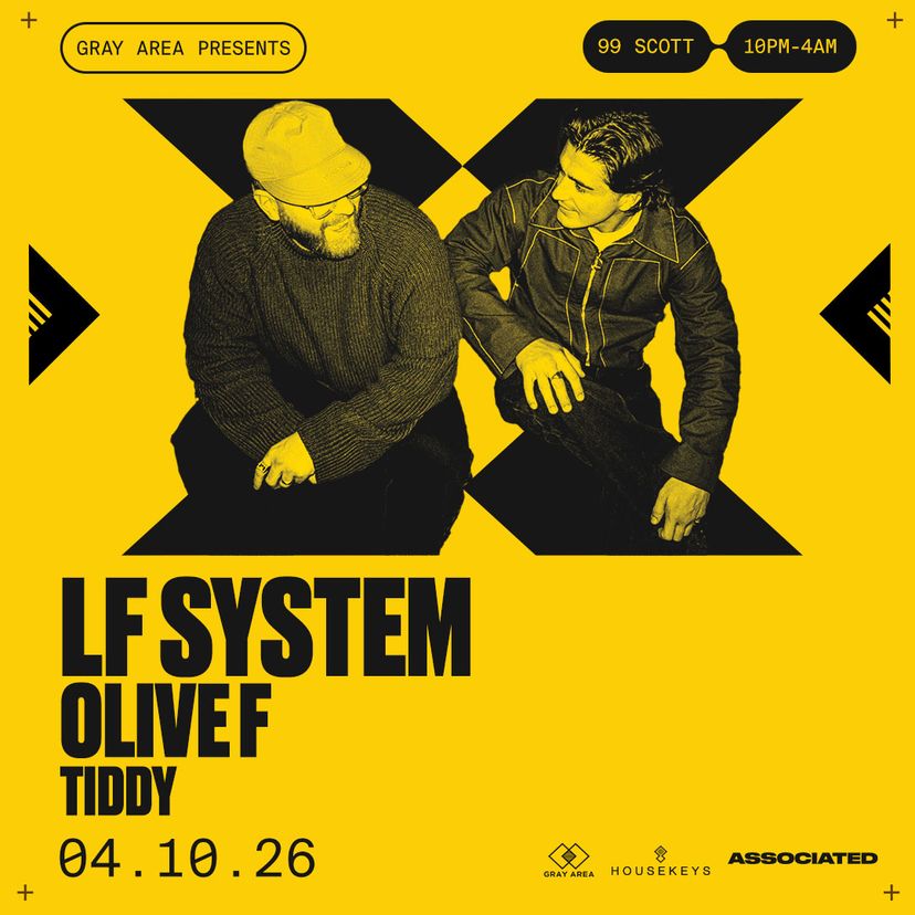 LF SYSTEM with Olive F event artwork