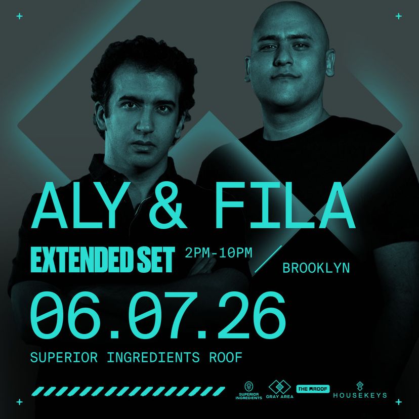 Aly & Fila Extended Set event artwork