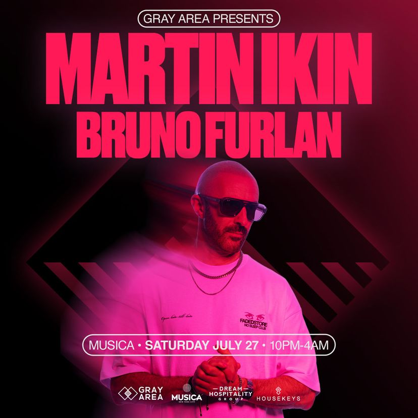 Martin Ikin w. Bruno Furlan & Guests event artwork