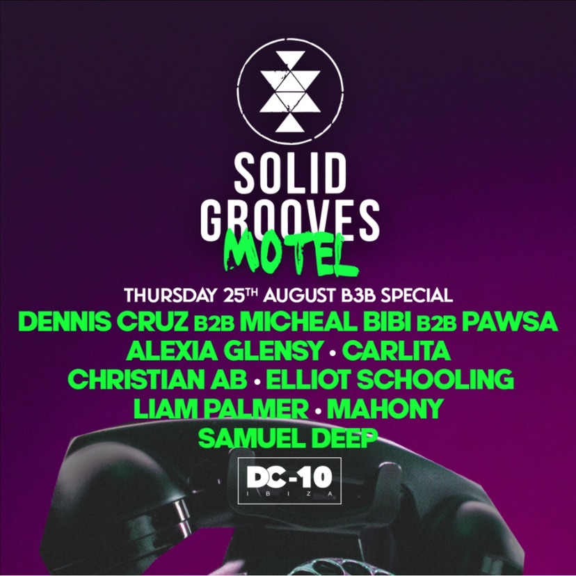 Solid Grooves event artwork