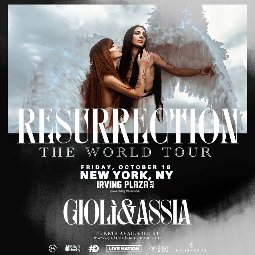 Giolì & Assia: Resurrection World Tour event artwork