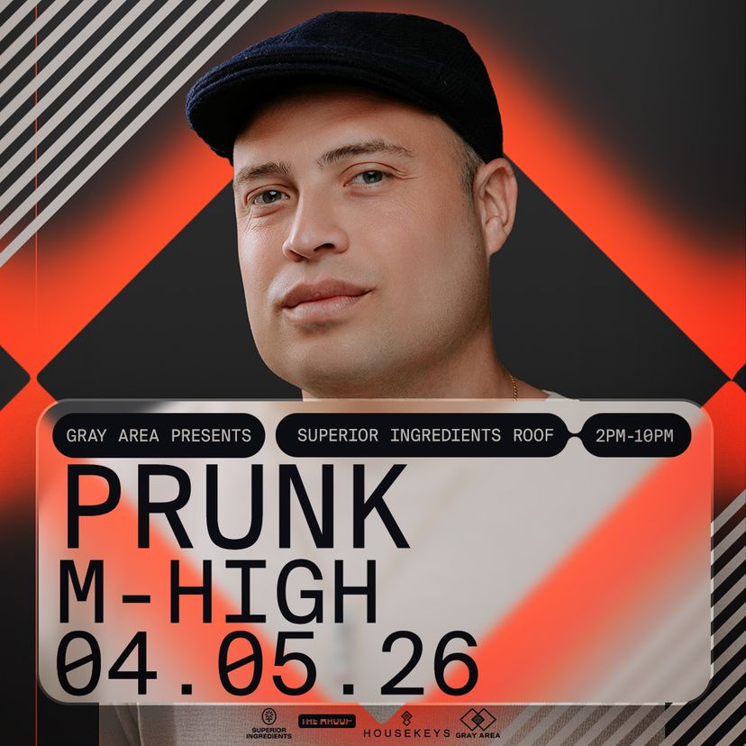 Prunk with M-High event artwork