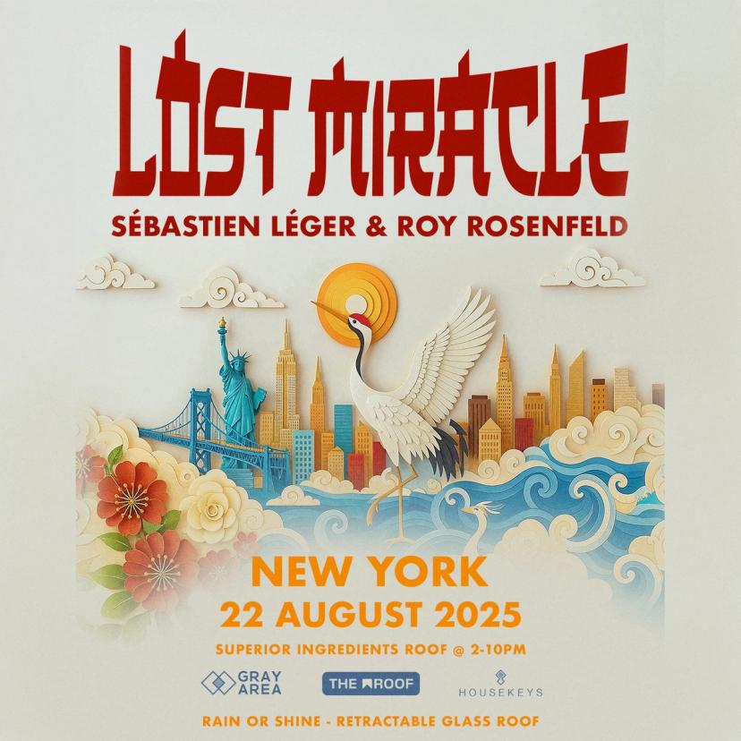 Lost Miracle: Sébastien Léger x Roy Rosenfeld event artwork